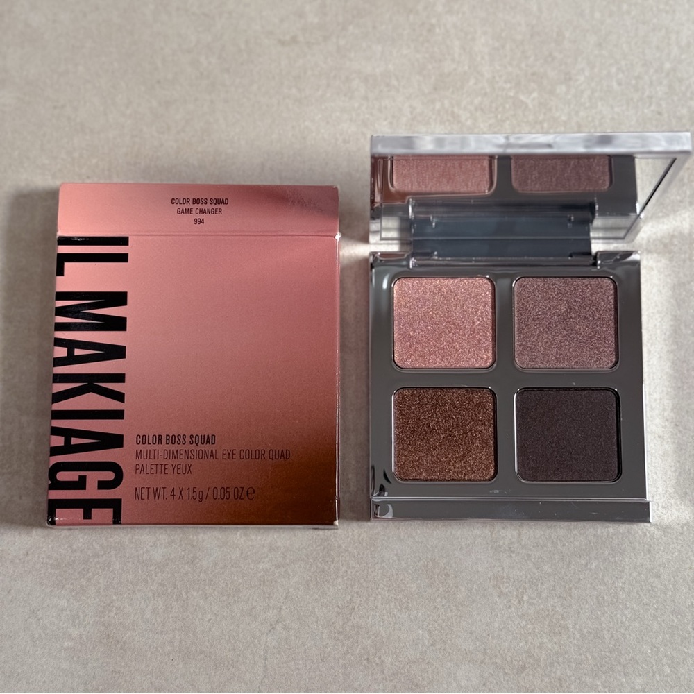 IL MAKIAGE Color Boss Squad Game Changer Eye Quad Palette
